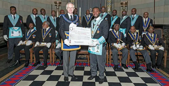 RED TRIANGLE LODGE COMMEMORATES 100 YEARS OF MASONIC AND CHARITABLE SERVICE